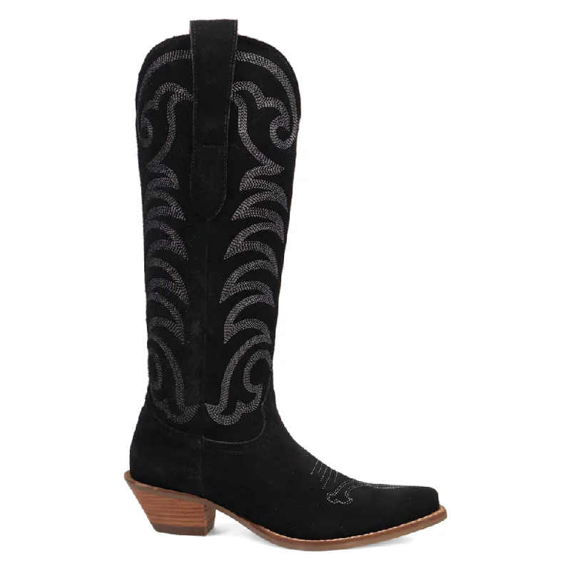 Movin' On Embroidered Snip Toe Cowboy Boots