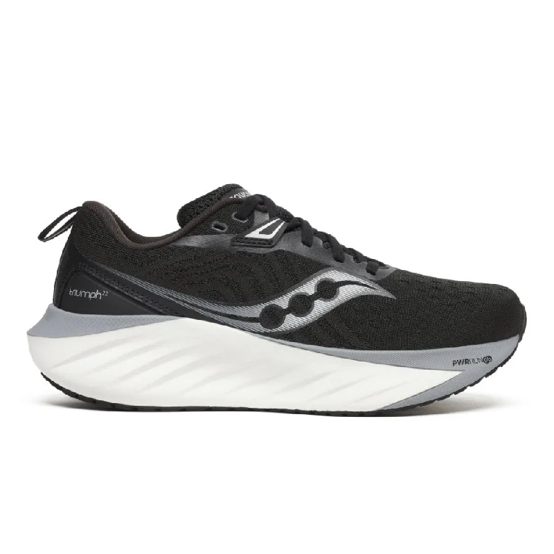 Saucony Women's Triumph 22 Wide - Black/White