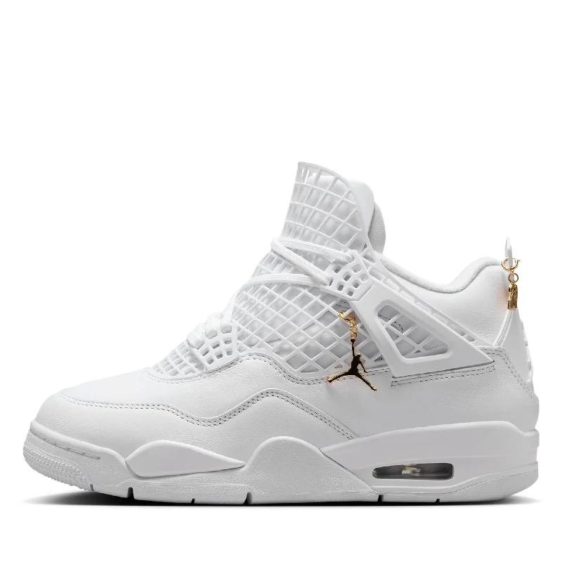 Women's Air Jordan 4 Net - White/Phantom