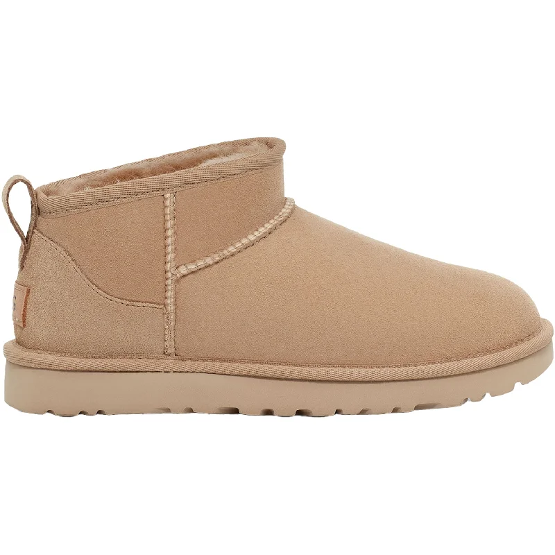 Women's UGG Classic Ultra Mini Sand Sheepskin