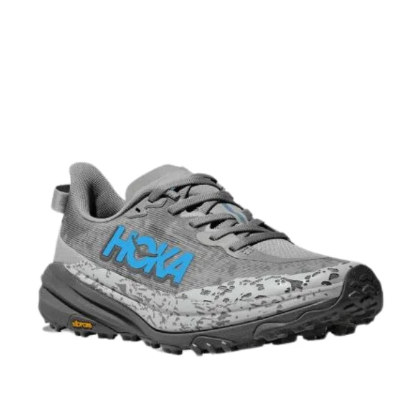 HOKA Women's Speedgoat 6 Stellar Grey/Asteroid Wide