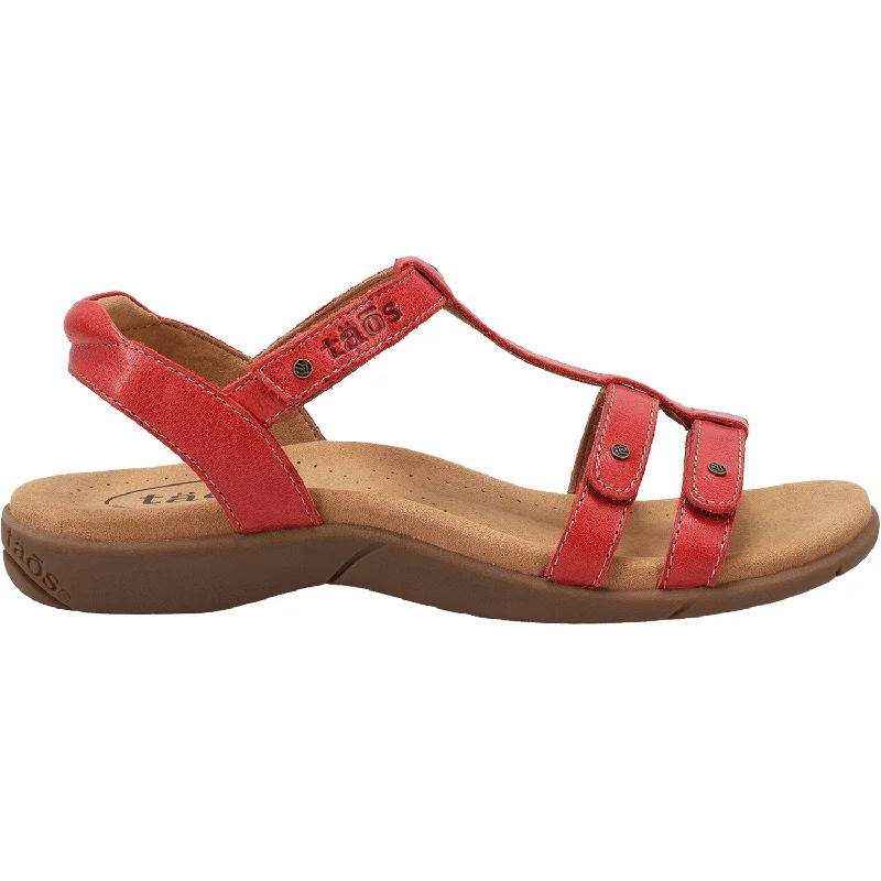 Women's Taos Trophy 2 True Red Leather