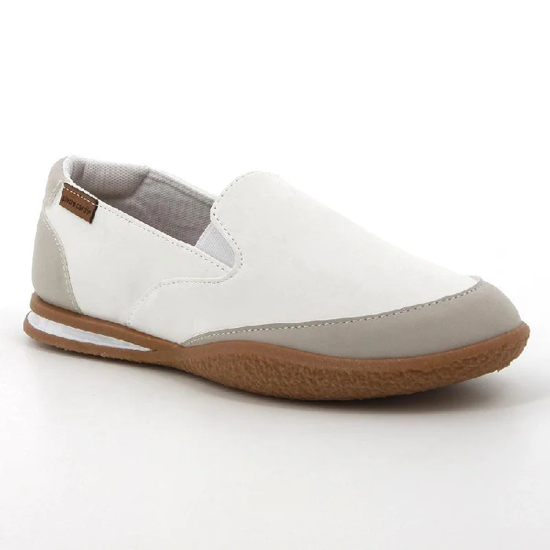 Pierre Cardin Wembi 3 Ladies Slip On Sneaker -  White Grey