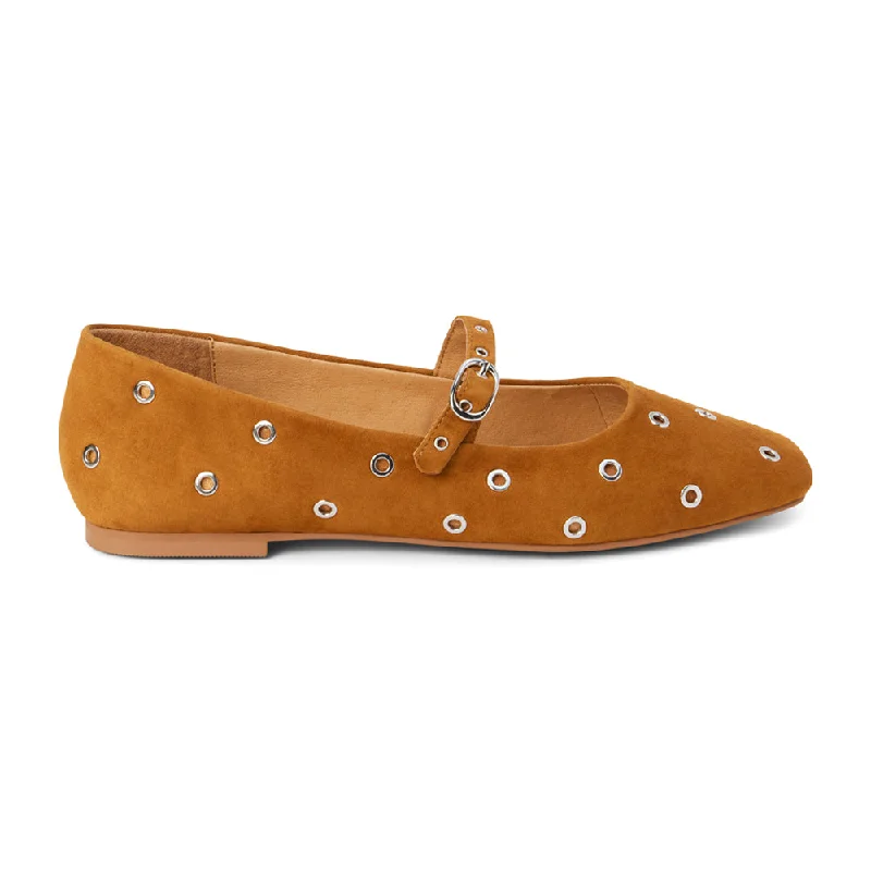 Mick Studded Mary Jane Ballet Flats