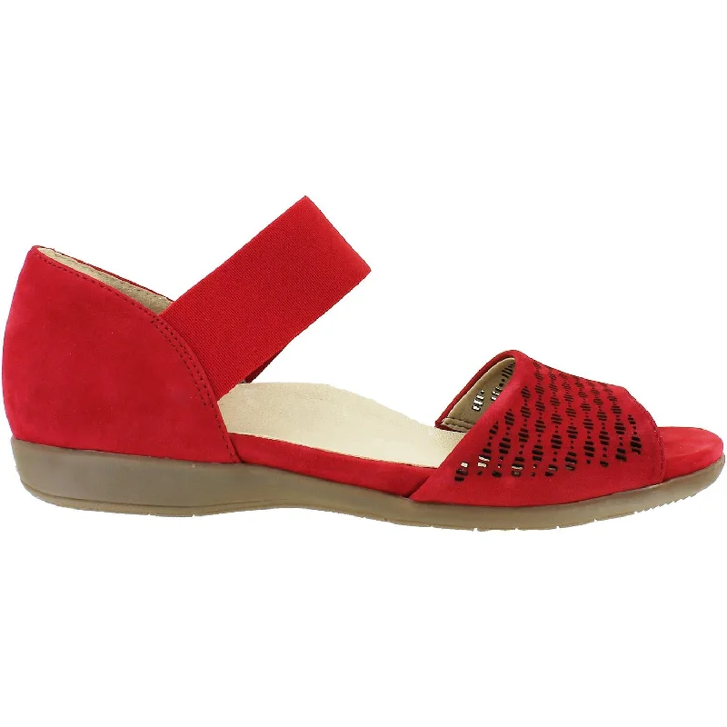 Women's Earth Amora Bright Red Nubuck