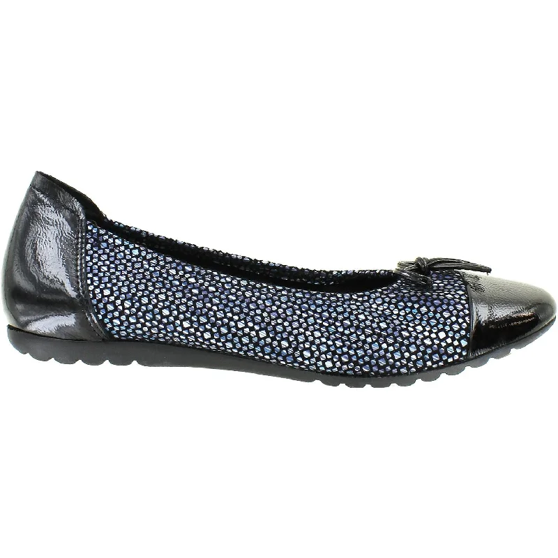 Women's Sabrinas London 41091 Navy/Black Leather/Patent