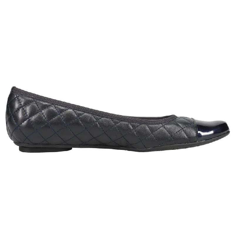 Serene Quilted Ballet Slip On Flats