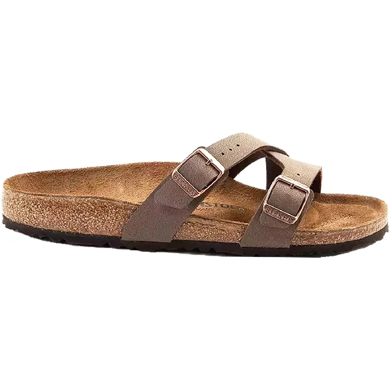 Women's Birkenstock Yao Mocha Birkibuc