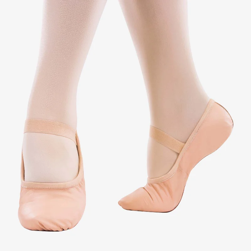 So Danca Adult Leather Full-Sole Ballet Slipper