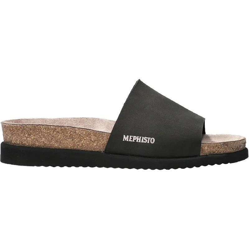 Women's Mephisto Hanik Black Nubuck