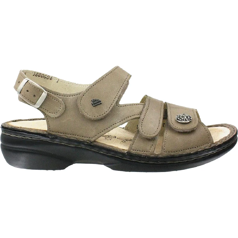 Women's Finn Comfort Gomera Soft Taupe Equipe Leather