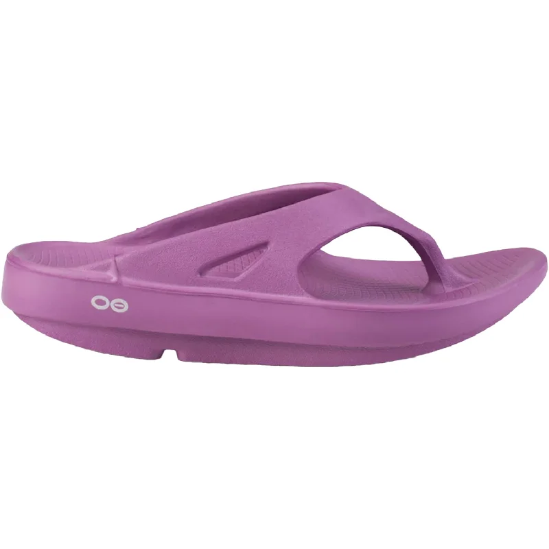 Women's OOFOS OOriginal Plum Synthetic