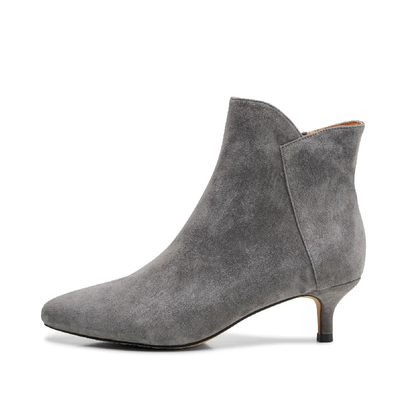 Saga boot suede - GREY