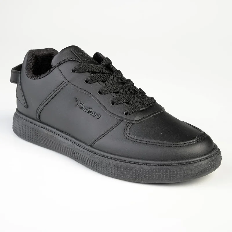 Kadima Wing Tip Sneaker - Black Mono