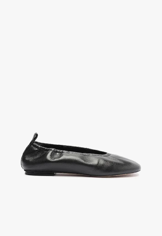 Eudora Leather Flat