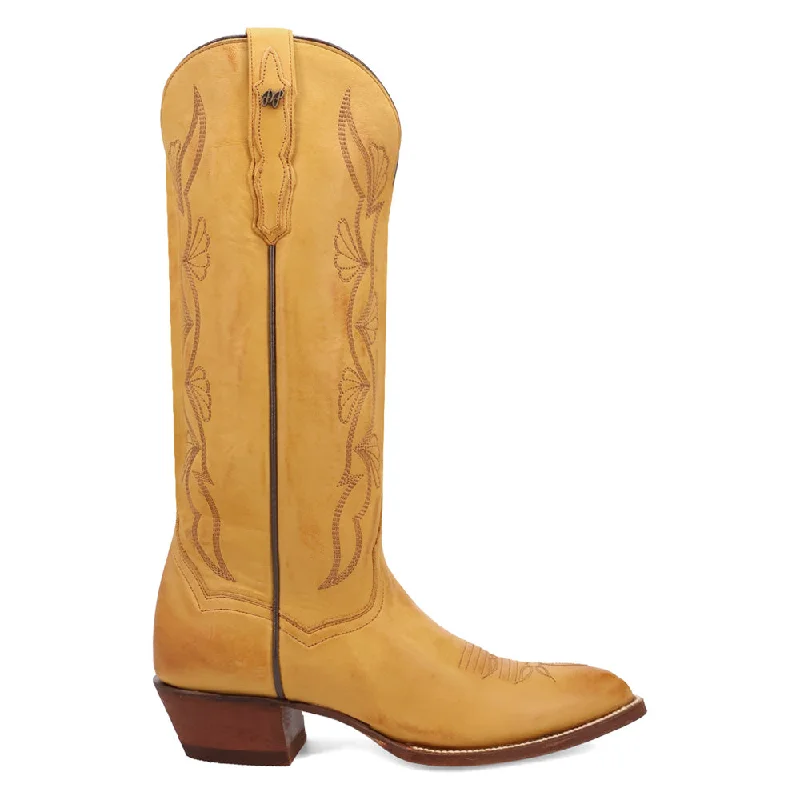 Sunrise Embroidered Canyon Pointed Toe Pull On Cowboy Boots