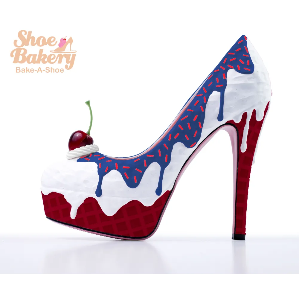 Bake-a-Shoe Ice Cream Heel 5.5" - Customer's Product with price 325.00 ID bnG7DCDM56kI__xB31lbyEvw