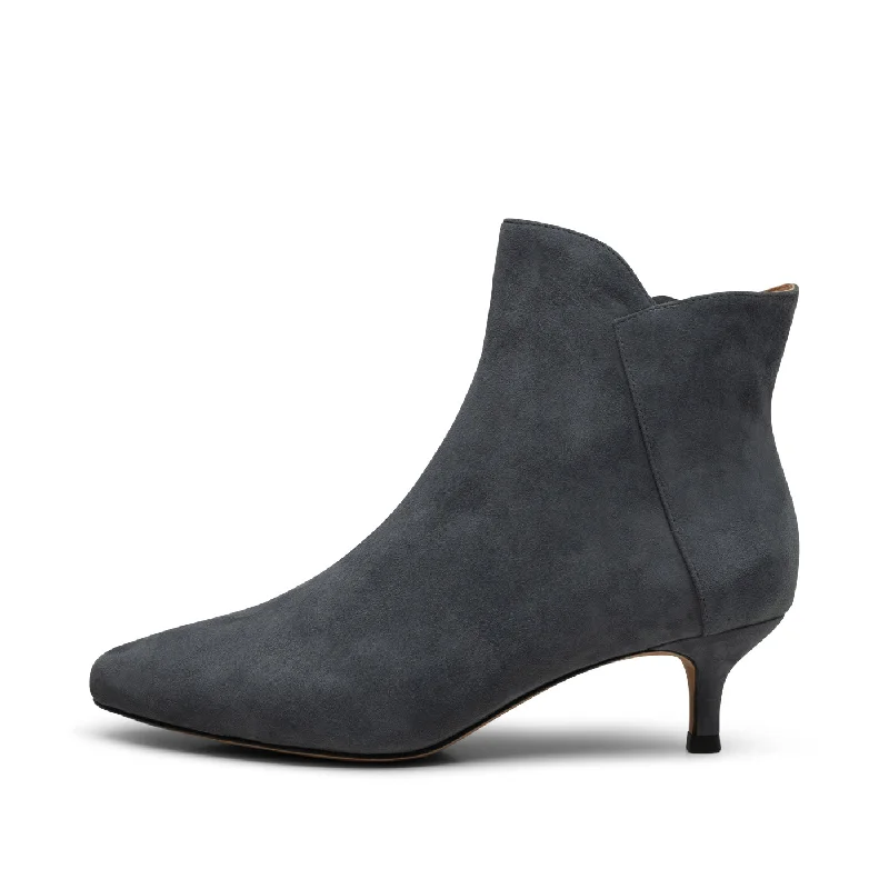 Saga boot suede - SLATE