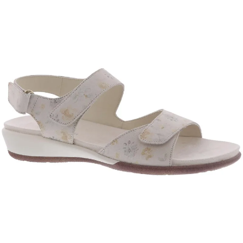 Easy Spirit Womens Hartwell Strappy Slingback Wedge Sandals