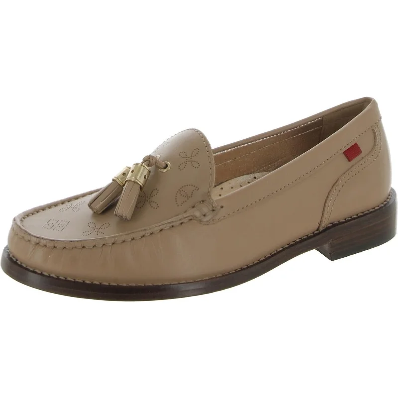 Marc Joseph Womens West End Leather Slip-On Loafers