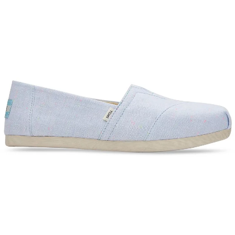 Toms Womens Alpargata Cushioned Footbed Slip On Loafers