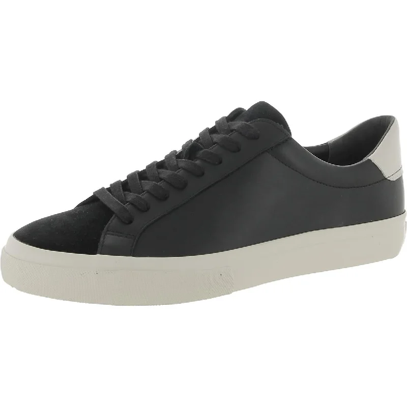 Vince Mens Fulton E Leather Lifestyle Fashion Sneakers